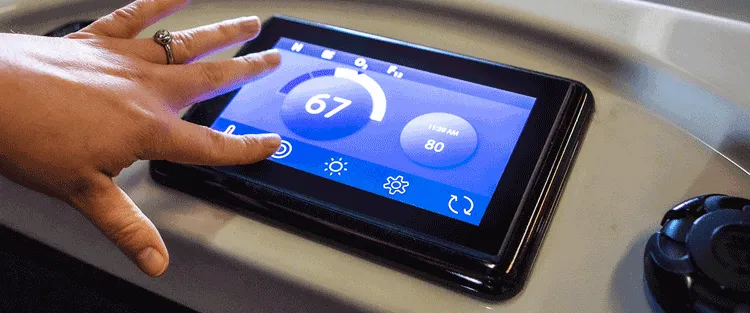 Cal Touch4™ for hot tubs in Mansfield