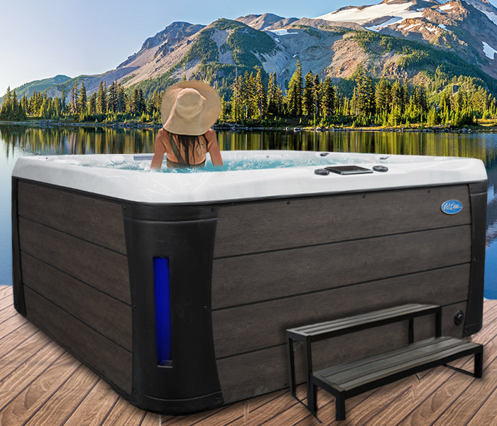 Calspas hot tub being used in a family setting - hot tubs spas for sale Mansfield